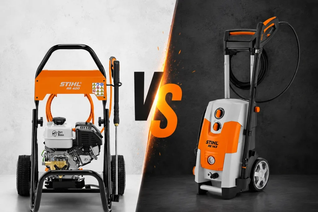 Gasolina o batería hidrolavadora STIHL